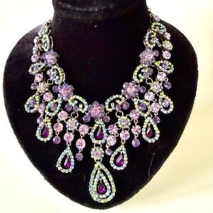 Rhinestone Colourful Necklace